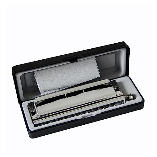PacuM Harmonica par Instrument Key Harmonica Chromatique Orgue à Bouche 12 Trous avec 48 Tons de C Key Harmonica - Les Beatles, Paul McCartney, John Lennon, RIngo Starr, George Harrison PacuM Harmonica par Instrument Key Harmonica Chromatique Orgue à Bouche 12 Trous avec 48 Tons de C Key Harmonica