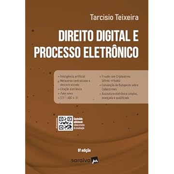 Capa do livro Direito Digital e Processo Eletrônico - 8ª edição 2024