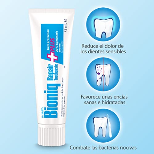 Miniatura 2 de Bioniq Pasta Dental Reparadora Protección Encías - 1 X 100 Ml, Con Esmalte Dental Artificial, Protege Encías, Sarro Y Placa Dental - Pasta De Dientes