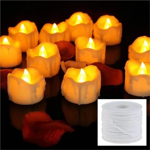 Pabilos de Algodón para Velas Rollo 8 Unidades 61M miniatura 6