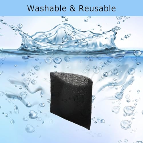 Aolleteau 8 Pack Foam Tank Filter Compatible with Hoover Steam Vacuum Cleaner F5800 Series, For Models F5825, F5805, F5851, F5855, F5859, F5837-900