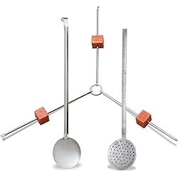 Comprar Paella Recipiente Garcima-FCDB-Kabra Kit de accesorios para paella espumadera + paleta larga + salvamanteles