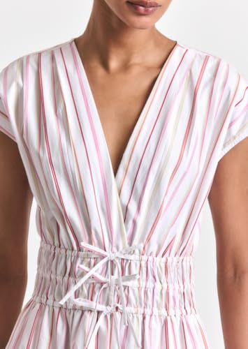 Image of Derek Lam 10 Crosby Women's Tora V-Neck Dress
