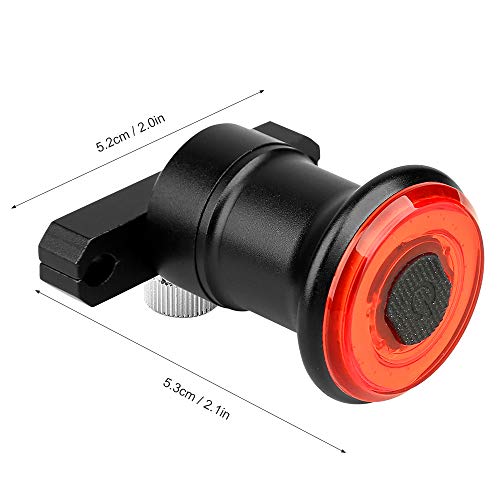 Andoer Lanterna traseira para bicicleta lanterna elétrica recarregável à prova d'água luz traseira