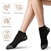 30 Pairs Mens Ankle Socks Size 10-13 - Black Socks for Men Comfortable Fit All-Day Wear Athletic Casual