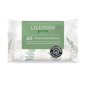 LILLYDOO green Feuchttücher, 60 Stück