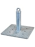 Malta Dynamics Made in USA Galvanized Roof Anchor 12