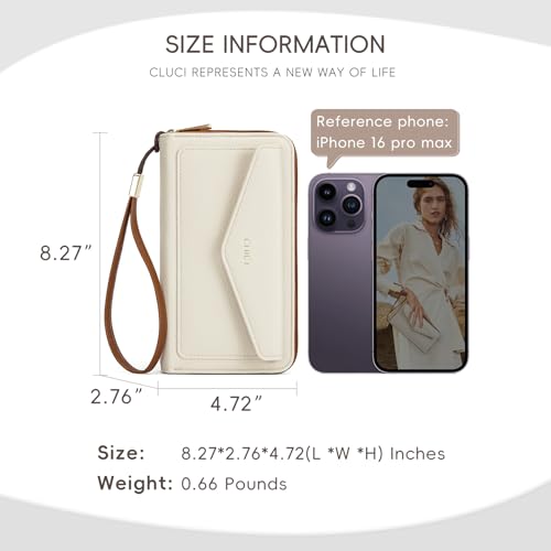 CLUCI Small Sling Bag for Women Bundles with Womens Wallet3