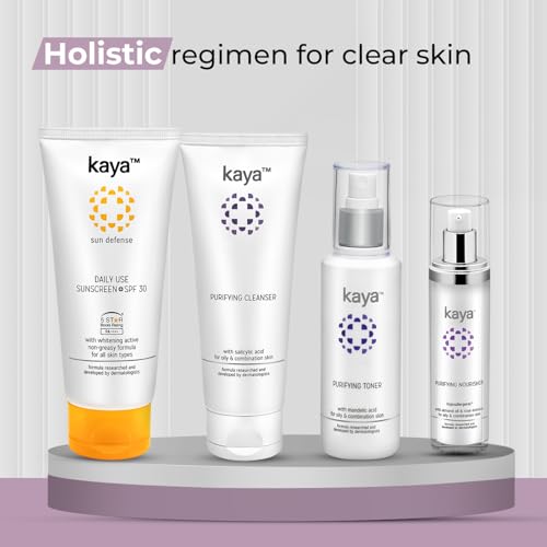 Image of Kaya Clinic Acne Free Purifying Cleanser, Salicylic Acid face wash for pimple-prone, combination, oily skin 50 ml