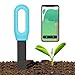 Produktbild Haozee Smart Zigbee Bodenfeuchtesensor, erfordert TUYA HUB, unterstützt Zigbee2mqtt Home Assistant, Feuchtigkeitsmesser für Pflanzen mit Echtzeiterkennung, Bodenmesser für den Garten