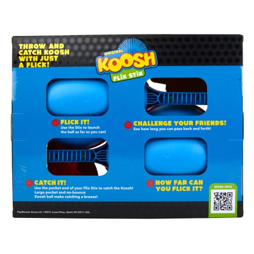 Koosh Flix Stix Ball Fun - Plays Like Lacrosse - Competitive And Cooperative Play - Play Indoors And Outdoors - Ages 6+ #TOP2