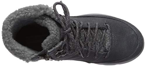 Skechers Women's Glacial Ultra-16677 Snow Boot, Charcoal, 8 M Us #TOP4