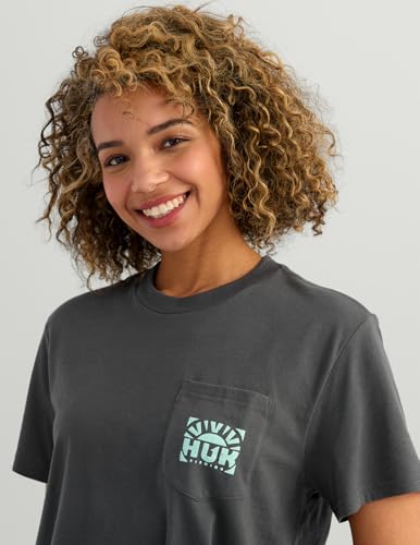 HUK Tee, Comfortable Performance Fishing Short Sleeve T-Shirt with Chest Pocket for Women4