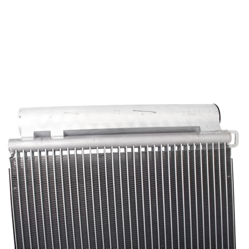 Image of TRQ A /C Condenser and Receiver Drier Assembly Compatible with 02-08 Mini Cooper