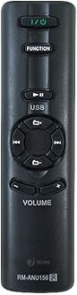 7SEVEN® Compatible for Sony Home Theatre Remote Original RM-ANU156 Model Suitable SA-D20 SA-D40 SA-D10 SA-WMS10 SA-WID7 SAD20 SAD40 SAD10 SAWMS10 SAWID7 SA-WMD20 SS-FMS20 Etc