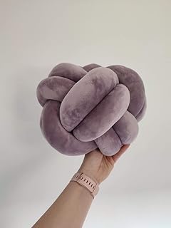 Knot Pillow, Purple knot pillow, Modern Knot Pillows, Violet Knot Pillow, Knot Cushion, Violet Flat Pillow, Decorative Cushion