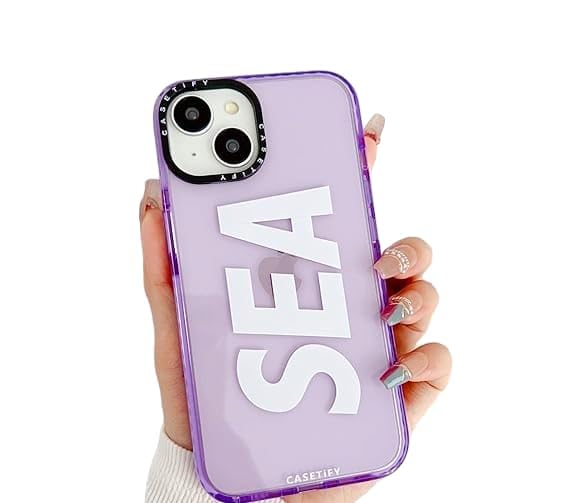DREAMWINGS Back Cover for iPhone 12 Sea Casetify Latest Sea Mobile