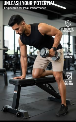Image of CHKOKKO Gym Sleeveless T Shirt for Men Workout Compression Tanktop Sando Cut Sleeves Tees Gym Vest for Man Athletic Dry Fit for Sports Fitness & Exercise