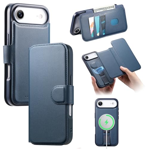 For 2025fiPhone Air/iPhone 17AirP[X蒠^RFIDubLO CX[dΉ 2 in 1 O\U[ J[h[ X^h@\X}zP[XyMYHzACzGA lC y ֗ h