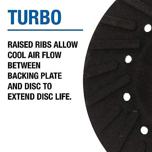Mercer Industries 326005-5" x 5/8"-11 Turbo Backing Pad for Fibre Discs by Mercer Abrasives - Image 3