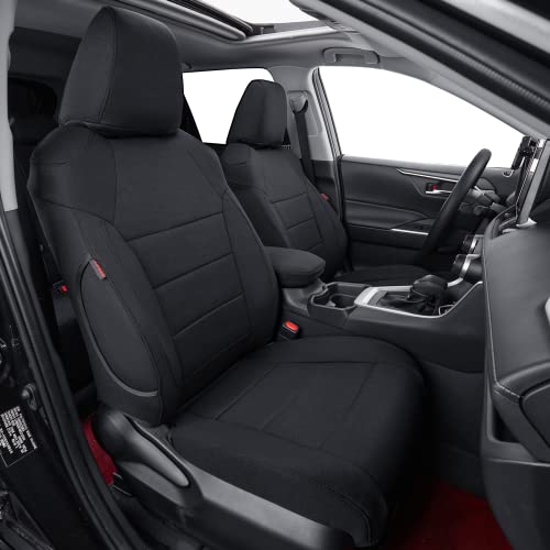 coverdream Corolla Car Seat Covers Custom Fit for 2023 2024 2025 Toyota Corolla Hybrid LE Seat Covers,Full Coverage,Airbag Compatible,Polyester Seat Protector(Full Set,Black) by coverdream - Used condition - US$106.75