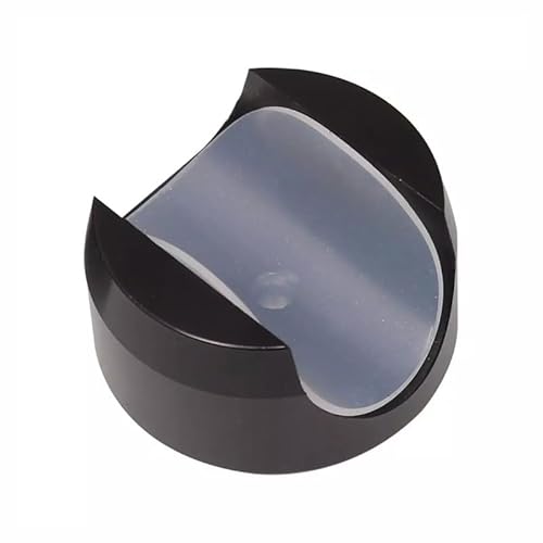 Baceyong Motorrad-Lenkeruhr, wasserdicht, Quarz, für Lenker von 22 – 25 mm, Fahrraduhr aus Aluminiumlegierung mit rutschfestem Gummipuffer und schwarzem Schlüssel, 4,3 x 4,3 cm