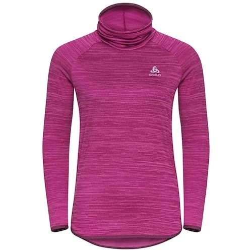 Foto von Odlo Damen Laufoberteil RUN EASY WARM, festival fuchsia melange, L