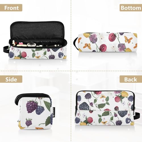 Bolsa de viaje para herramientas de cabello para mujeres con almohadilla resistente al calor organizador portátil para planchas, rizadores, secador miniatura 5