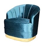 Art Deco Sessel Boudoir Samtsessel Retro Cocktailsessel Antik Relaxsessel Samt skr010 Palazzo Exklusiv