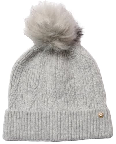 Bonnet à pompon Failsworth Alice Dawn tricot chaud hiver taille unique