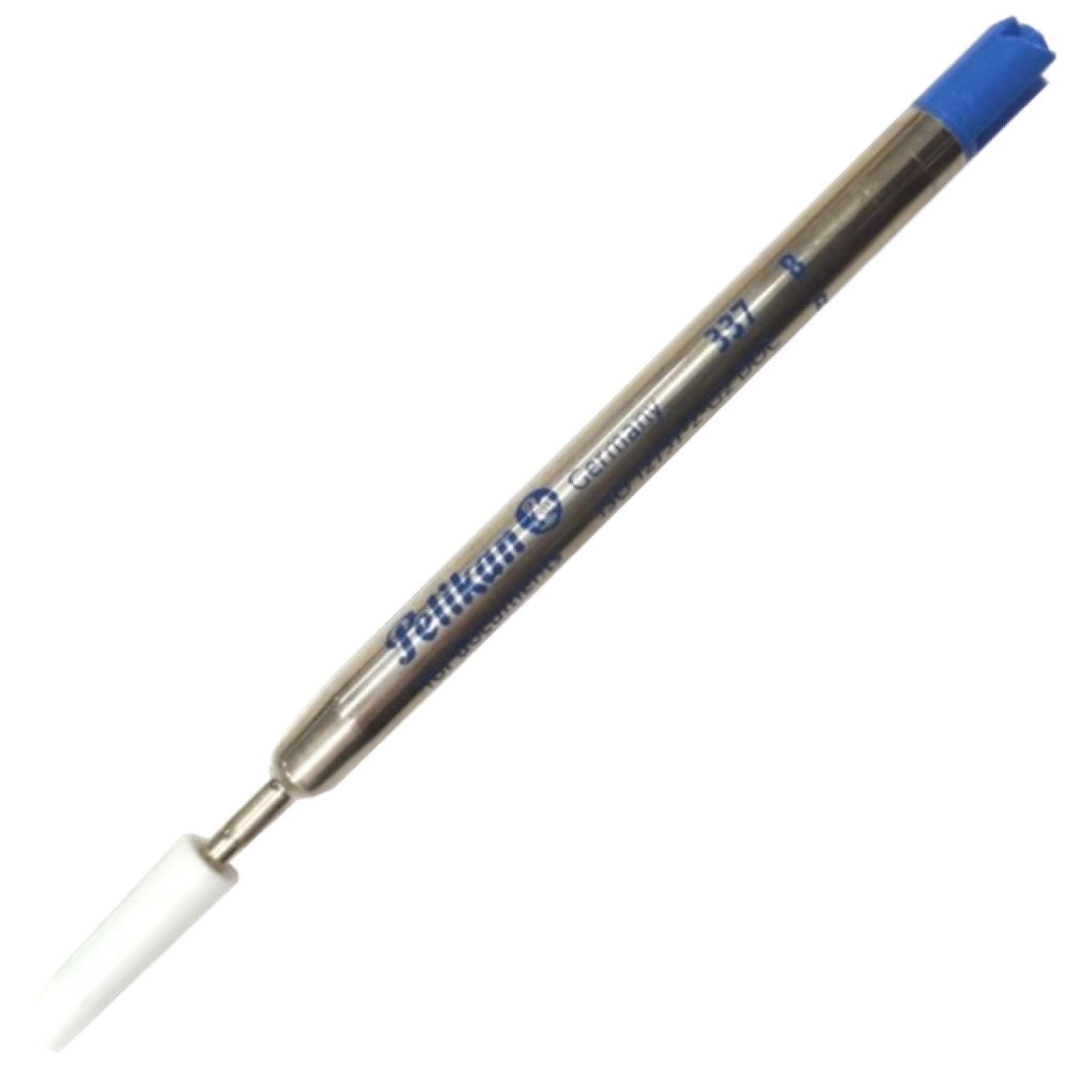 Pelikan 337 Giant Ballpoint Refill, Broad Point, Blue Ink, 1 Each (915447)