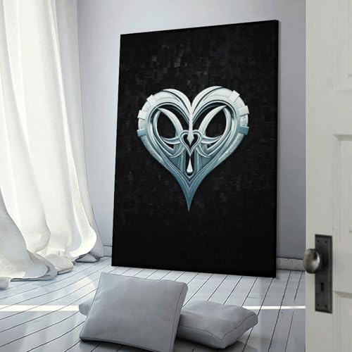 Impression sur toile poster vintage cartes à jouer 40x60