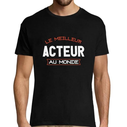 T-Shirt Homme Humour Papa Cadeau Original à Offrir à son Acteur Préféré