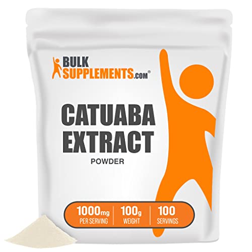 Bulksupplements.com Catuaba Extract Powder - Sourced From Catuaba Bark, For Energy Support - Gluten Free, No Added Sugar - 1000Mg Per Serving, 100 Servings (100 Grams - 3.5 Oz) #TOP3