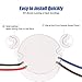 NiuGuy 15W Small Transformer - Waterproof IP67, 120VAC to 12V DC 1.25A, for LED Strips, G4 MR11 MR16, LED Display, Junction Box, Security Cameras