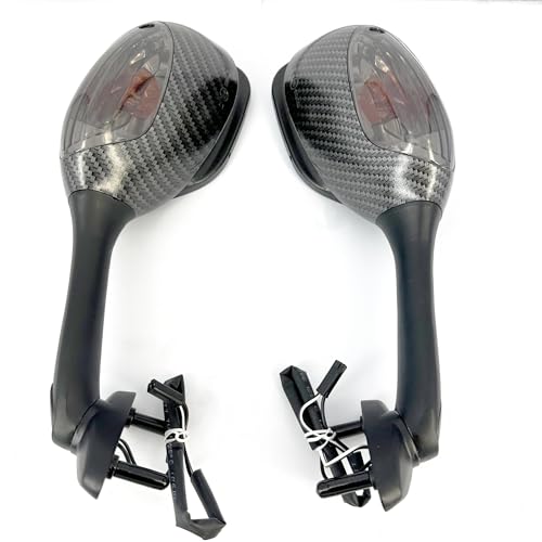 Espejo retrovisor de motocicleta Suzuki SV650 con luz de giro para ciudad 2