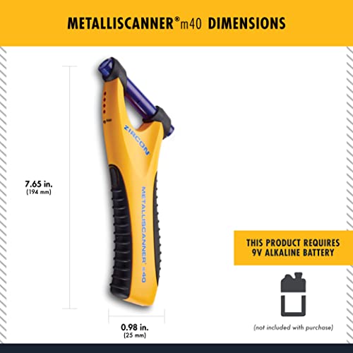 Zircon MetalliScanner m40 Handheld Electronic Metal Detector by Zircon - Image 6