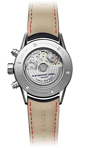 Raymond Weil Men's 7731-SC1-20621 Freelancer Analog Display Swiss Automatic Black Watch2