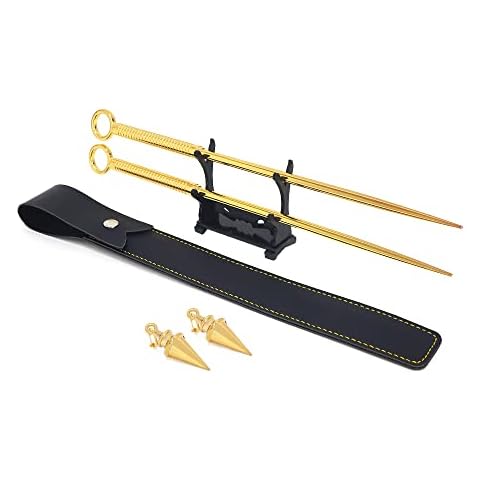 Spy X Family Tritagonist Thorn Princess Yor Forger Tutorial Needle Earrings Cosplay Animation Collection Action Figure Toy Gift (Yor Forger Tutorial Needle Earrings), M, Metal Cover