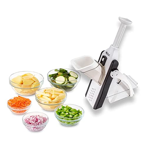 Weck Mandoline Ajustável Vertical Branco e Preto