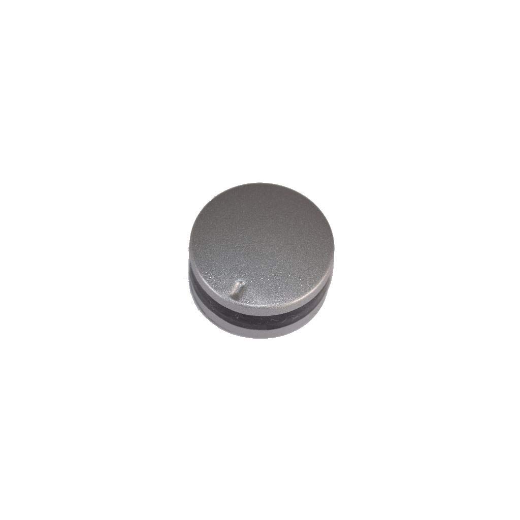 Ufixt Silver Oven Cooker Hob Control Knob 12 O’clock Type Compatible With Lamona