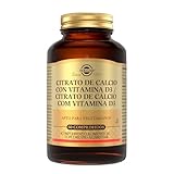 Solgar Citrato de Calcio con Vitamina D3 Comprimidos - Envase de 60