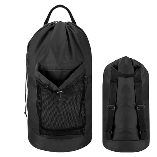 Yplkm Mochila Bolsa De Lavandería Para Universidad - Bolsa Almacenamiento Ropa para Universidad - Cesta de Almacenamiento para Prendas con Gran Capacidad - Para Baño Camping Armario Dormitorio