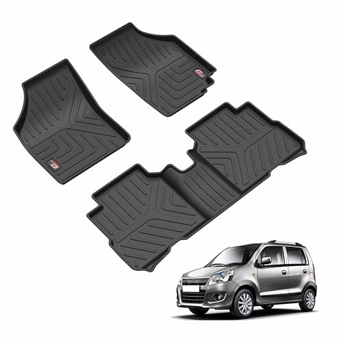 Image of GFX Life Long Mats for Maruti Suzuki Wagon-R (2010-2018) | Premium Non-Slip Car Floor Mats | Durable, Waterproof, Dustproof & Anti-Skid All-Weather Protection for Wagon-R Interior