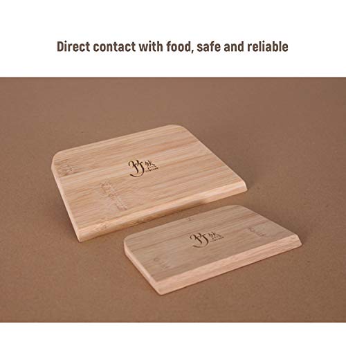 Honorall Ferramentas de espalhamento de vara Bolo Massa Panqueca Raspador de ovo Espalhador De bambu