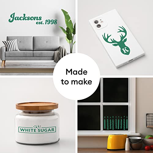 Cricut Vinyl - Removable (15 ft), Green, 4.6 m (15 ft) - Image 4