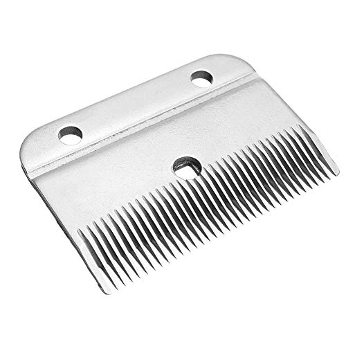TAKEKIT Horse Clippers Replacement Blades, Detachable Universal Blades for Professional Horse Grooming Clippers, Top and Bottom, Stainless Steel, 35-Teeth - Thumbnail 5