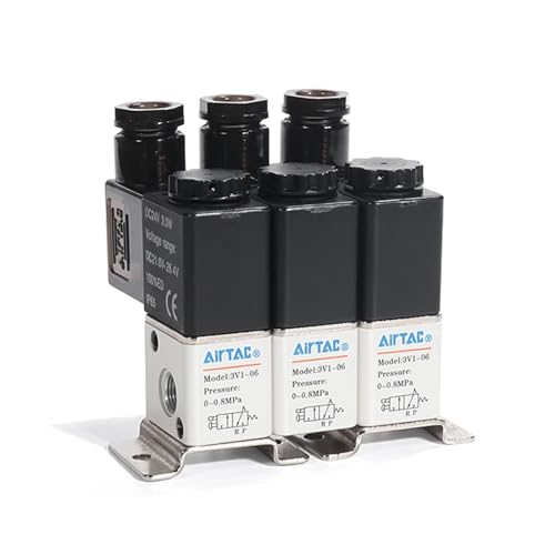 Électrovanne de fluide 3V106A6F à vanne intégrée distributeur 6 positions - 4