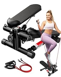 TRACK YOUR DATA - The smart LCD digital monitor helps you to track data of COUNT, TIME, CAL, SCAN, and REPS/MIN, letting you know about your exercise effects anytime. TIPS: When using the stepper, remember to step to the bottom, otherwise it may not ...