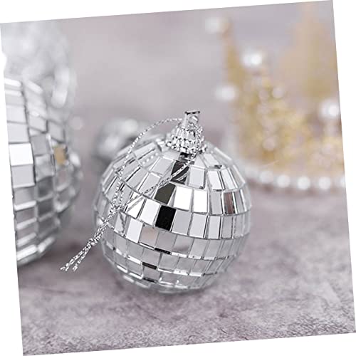 OSALADI - 6 bolas espejadas reflectantes para decoración de bodas, escenarios, discotecas y fiestas, esferas de vidrio para celebraciones y fondos fotográficos miniatura 3